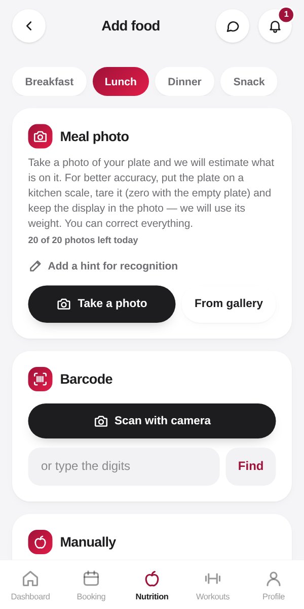 Photo and barcode